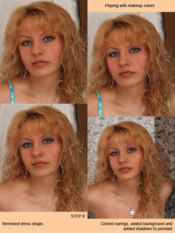 Creation of Look Into My Eyes: Step 8
